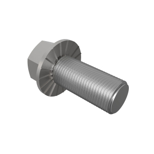 N275625: Hexagonal Head Flanged Screw, M10 X 25