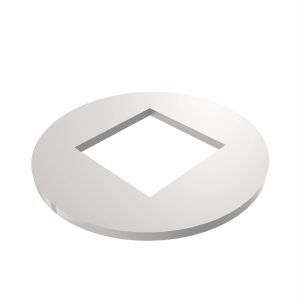 N160437: Square Hole Washer