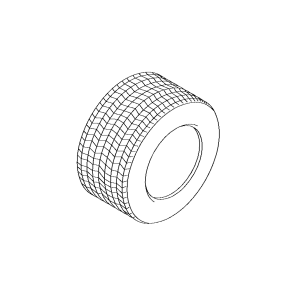 M77360: Tire, 18 X 6.50-8