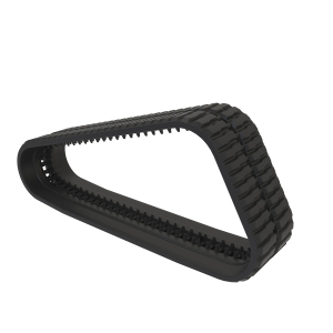 T365335: Zig-Zag Tread Pattern (Y6) Rubber Track, Width 450 mm, Pitch 86 mm, Links 56