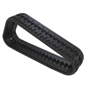 T317183: H-Block Tread Pattern (E1) Rubber Track, Width 450 mm, Pitch 86 mm, Links 56