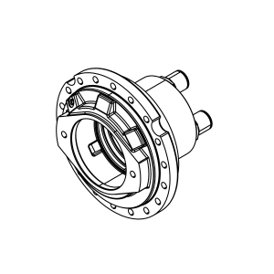N306957: Rear Wheel Hub