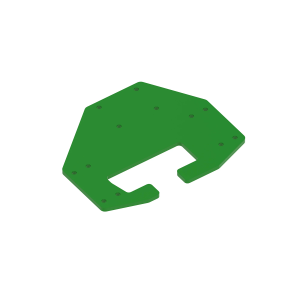 N331126: Rear Hitch Plate