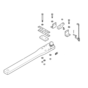RE283958: Drawbar Attachment, Ball-Type 80 mm, Category 4