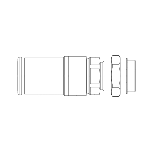 Hyd. Quick-Connect Coupler