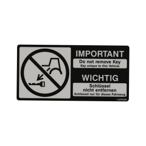 Instruction Plate