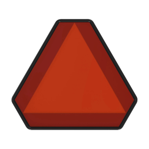 JD5929: Slow Moving Vehicle Emblem with No Premask Label