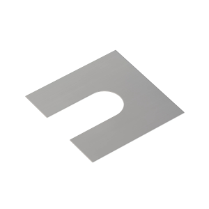 N190256: Rectangular 1-Slot Shim