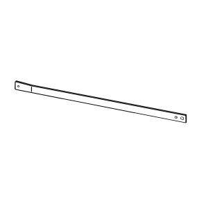 N161756: Short Single Disk Drawbar Strap