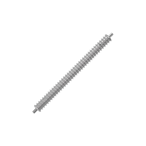 TCA19332: Machined Spiral Roller, 2 inch Diameter, 475 mm Length