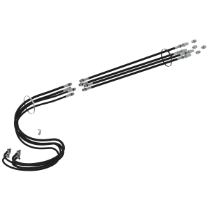 BW15240: Mid-Mounted Electro-Hydraulic SCV Hose Kit