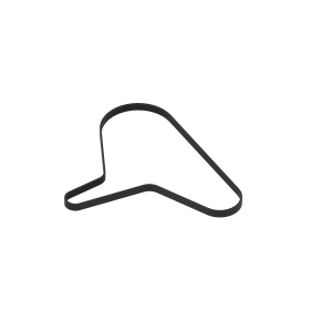 R135602: V-Belt, Effective Length 1900 mm (75 inch)