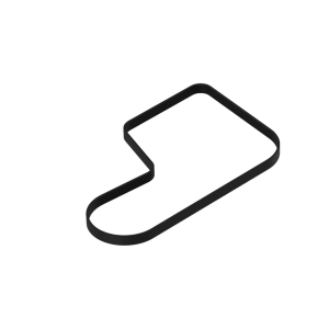 R529481: V-Belt, Effective Length 1750 mm (69 inch)