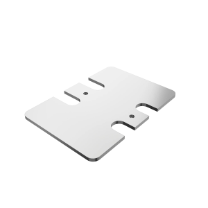 N208358: Center Frame End Mounting Bracket Wear Plate