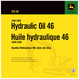 TY27846: Zinc-Free Hydraulic Oil, ISO 46, 208 Liter (55 Gallon)