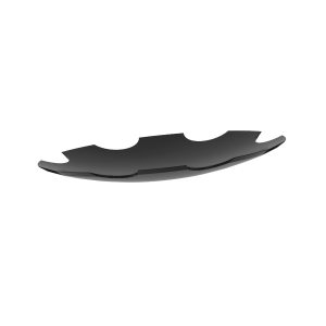 N331006: Notched Disk Blade, Diameter 406 mm