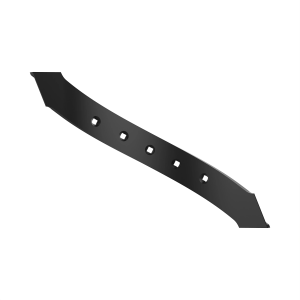N130195: Flat Twisted Double Point Shovel, Left Side