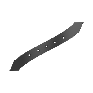 N130194: Flat Twisted Double Point Shovel, Right Side