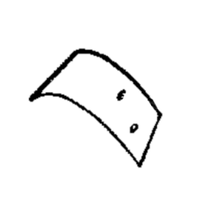 N250313: Right Side Long Bottom Trash Board