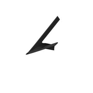 N239035: Row Crop Cultivator Sweep, Medium Crown, 16 inch